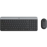 ROZBALENÉ - Logitech® MK470 Slim Wireless Combo - GRAPHITE - SK/CZ
