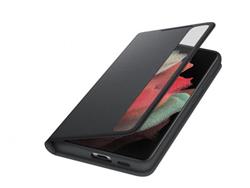 Samsung Flipové puzdro Clear View s perom S Pen pre S21 Ultra čierne