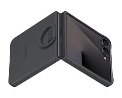 Samsung Silikónový kryt s držiakom na prst Flip7 Black