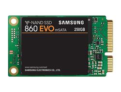 Samsung SSD 860 EVO Series 250GB mSATA 6Gb/s, r550MB/s, w520MB/s