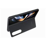 Samsung Tvrdený ochranný zadný kryt so stojančekom pre Fold4, čierna