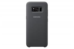 Samsung Zadný silikónový kryt pre Samsung S8, tmavošedá