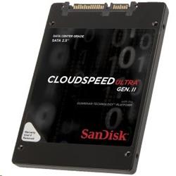 SanDisk CloudSpeed Ultra™ Gen. II 2.5" 400GB SSD, SATA 6Gb/s, Read/Write: 530/460 MB/s, IOPS: 76K/32K, 15nm MLC
