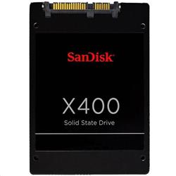SanDisk X400 128GB SSD, 2.5” 7mm, SATA 6 Gbit/s, Read/Write: 540 MB/s / 340 MB/s, Random Read/Write IOPS 93.5K/60K