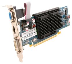 Sapphire ATI Radeon HD5450 1GB GDDR2, DVI, HDMI, VGA, LP, bulk