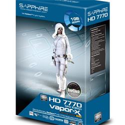 Sapphire HD7770 VAPOR-X GHz EDITION OC 1GB/128-bit GDDR5, HDMI, 2xDVI, DP