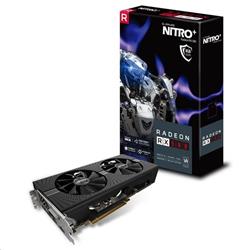Sapphire NITRO+ Radeon RX 580 8GB/256-bit GDDR5 DUAL HDMI/ DVI-D/ DUAL DP OC W/BP