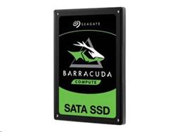 Seagate BarraCuda SSD 500GB, 2.5" SATA 6Gb/s, 560/535 MB/s, bulk