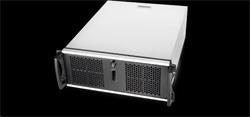 Server Chassis Chenbro RM41300-FS81-U3, rack 4U, Black, bez zdroja 8x GPU