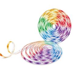 Smart Light Strip, Multicolor SPEC: 2.4 GHz Wi-Fi, 802.11b/g/n, two 16.4 ft/5m RGBW+IC LED light strips, 2000lm, 2500K~