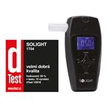 Solight alkohol tester profi, 0,0 - 3,0‰ BAC, citlivosť 0,1‰, farebný displej, automatické čistenie