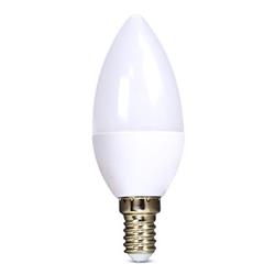 Solight LED žiarovka, sviečka, 6W, E14, 6000K, 510lm