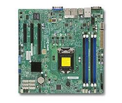 Supermicro MB Xeon E3-1200V3 X10SLM+-F C224 2xGLAN RAID