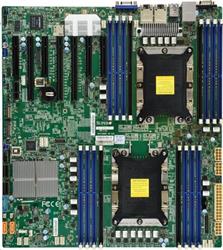 Supermicro2xLGA3647, iC621, 16x DDR4 ECC,, 16 DIMM slots, Dual LAN with 1GbE, 4.3 PCI-E 3.0 x16, 4 PCI-E 3.0 x8