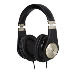 TDK ST750 HIFI slúchadlá na uši s integrovaným zosilňovačom, čierno/strieborné