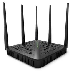 Tenda FH1202 Wireless-AC router 1200Mbps (3x LAN, 1x WAN), 5x5dbi fix.ant, HiPower, UniRepeater