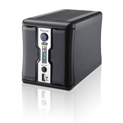 Thecus N2200EVO pre 2xSATA, RAID0,1,JBOD, 2xUSB2.0, Gb-Lan, pripojenie USB/IP kamier