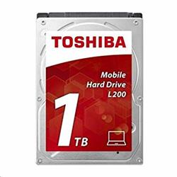 Toshiba HDD Mobile L200, 1TB 5400rpm, 128 MB, SATA 3Gb/s, 2.5"
