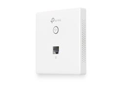 TP-LINK EAP115-Wall 2.4GHz N300 Wall-Plate Access Point, Qualcomm, 2 10/100Mbps LAN