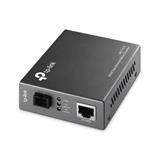 TP-LINK MC100CM 10/100Mbps RJ45 to 100Mbps Multi-mode SC Fiber Converter, Full-duplex, Up to 2km