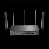 TP-LINK "Omada 4G+ Cat6 AX3000 Gigabit VPN RouterPORT: 1× Gigabit SFP WAN/LAN Port, 1× Gigabit RJ45 WAN Port, 4× Gigabi