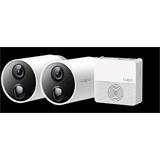 TP-LINK "Smart Wire-Free Security Camera System, 2 Camera System2×Tapo C400 + 1×Tapo H200SPEC: 1080p (1920*1080), 2.4