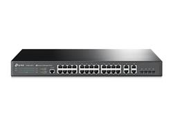 TP-LINK T2500-28TC(TL-SL5428E) JetStream™ 24-Port 10/100Mbps L2 Managed Switch, 24 10/100Mbps RJ45 Ports