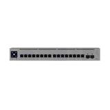 Ubiquiti A 16-port, Layer 3 Etherlighting™ switch with 2.5 GbE, PoE++ output, and versatile mounting options