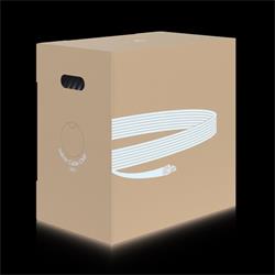 Ubiquiti Category 6A Ethernet cable for high-speed deployments in environments that require plenum-rated cabling.