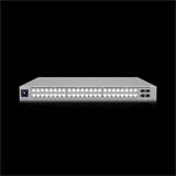 Ubiquiti Compact desktop/wall-mountable, professional-grade 8-port, Layer 3 Etherlighting™ PoE++ switch with (8) 10 GbE