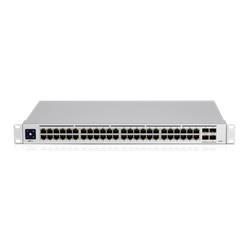 Ubiquiti Networks UniFi Switch PRO 48 managed Layer 3 switch with (48) Gigabit Ethernet ports. (4) 10G SFP+ uplinks offe