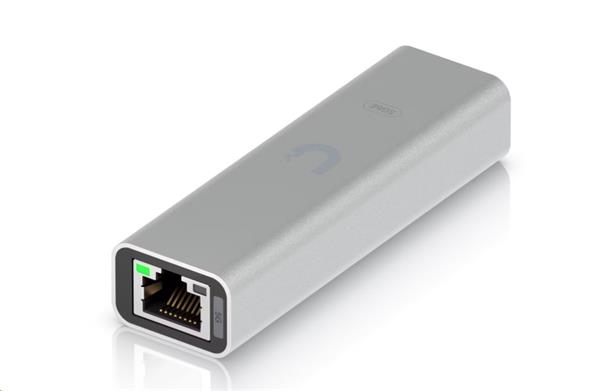 Ubiquiti Plug-and-play, Ethernet adapter with USB-C for seamless 5GbE network connectivity.