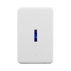 Ubiquiti UniFi 6 Wall-mountable UniFi Cloud Gateway with a built-in WiFi 6 access point, PoE switching, and full UniFi a