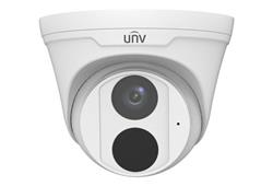 UNIVIEW IP kamera 1920x1080 (FullHD), až 30 sn / s, H.265, obj. 4,0 mm (91,2 °), PoE, Mic., IR 30m, WDR