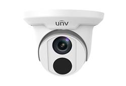 UNIVIEW IP kamera 2592x1520 (4 Mpix), až 20 sn/s, H.265, obj. 3,6 mm (76.8°), PoE, audio, Mic., IR 30m ,IR-cut,WDR 120dB