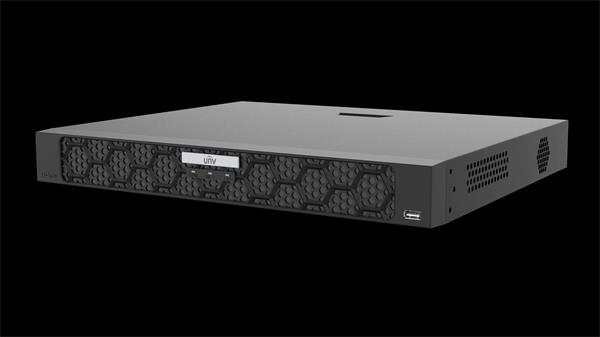 Uniview NVR, 16 kanálů, až 16MP, až 2x16TB HDD, PoE 16ch (240W budget), SMART VCA, SIP+UMD by NVR