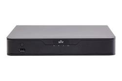 UNIVIEW NVR, 4 kanály, H.265, 1x HDD, vstup 8 Mpix (max 40Mbps), prohlížeč 8 Mpix (Max 48 Mbps), HDMI 8Mpix