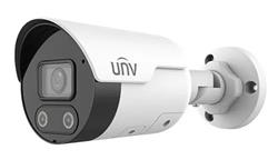 UNIVIEW Venkovní IP kamera 2MPx bullet, 87,5°, Smart IR + bílý 30 m, analýza člověk/vozidlo