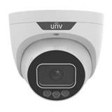 UNIVIEW Venkovní IP kamera 5MPx turret, 91,2°, IR+bilý přísvit 30m, analýza člověk, vozidlo, atributy