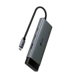 USB Type-C 7-Port Hub SPEC: 1 × USB-C Connector,1 × HDMI 4K 60Hz Port,1 × USB-C PD 100W Port,1 × SD + 1 × microSD(TF) up