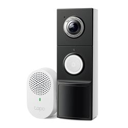 Video Doorbell Camera 1 × Tapo D235, 1 × Tapo D100C SPEC: 2K 5MP (2560×1920), 2.4 GHz, 10000mAh Built-in Rechargeable Li