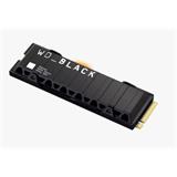 WD Black SN850X 2TB SSD PCIe Gen4 16 Gb/s, M.2 2280, NVMe ( r7300MB/s, w6600MB/s ), s chladičom