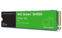 WD Green SN350 2TB SSD PCIe Gen3 8 Gb/s, M.2 2280, NVMe ( r3200MB/s, w3000MB/s )
