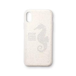 Wilma Matte Seahorse Eco-case iPhone X & XS, biele