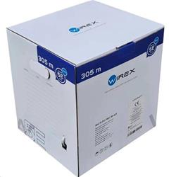 WIREXInstalační kabel CAT5E F/UTPPVC / ECA 305m box šedý