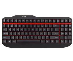 Zalman herná klávesnica ZM-K500, 5 hot keys, mechanická, black, USB, ENG