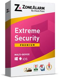 ZoneAlarm Extreme Security Yearly subscription for 1 + 1 Device