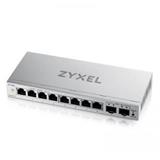 Zyxel GS1200-10 v3, 8 Port Gigabit, 2 x SFP webmanaged Desktop Switch