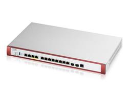 Zyxel USG FLEX 700H Series, User-definable ports with 2*2.5G, 2*10G (PoE+) & 8*1G, 2*SFP+, 1*USB with 1 YR Entry Defense