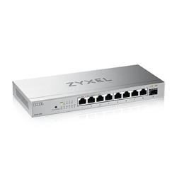 Zyxel XMG-108HP switch - 8-Port 2.5G PoE Unmanaged Switch with 10G Uplink